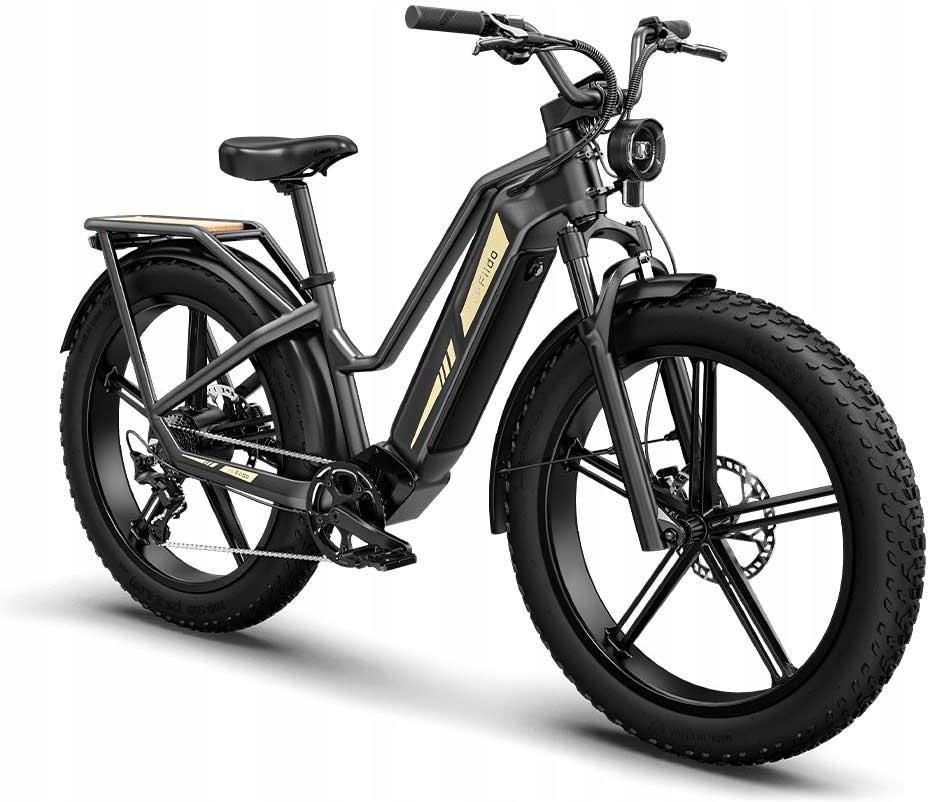 Fiido Titan Fat Tire Touring Ebike Czarny 26" 2025