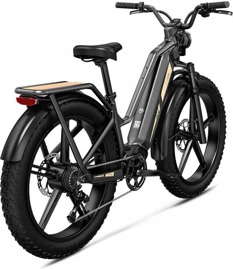 Fiido Titan Fat Tire Touring Ebike Czarny 26" 2025