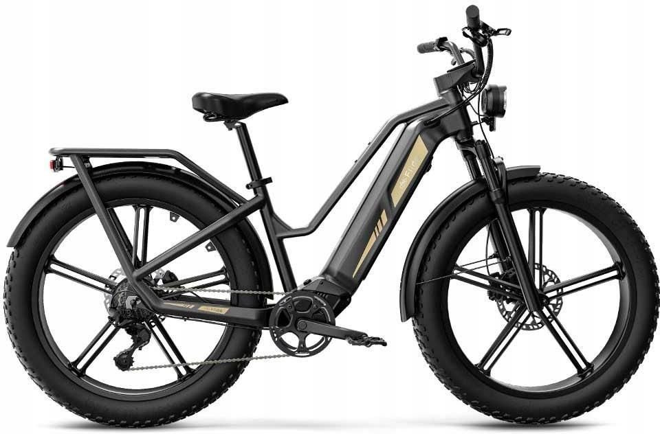Fiido Titan Fat Tire Touring Ebike Czarny 26" 2025