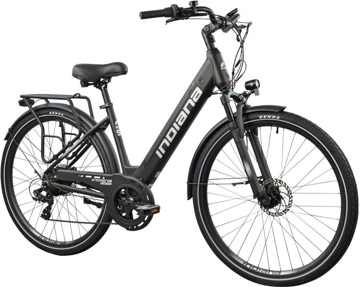 Indiana E-Trekking 3.0 D18 28″ Czarny