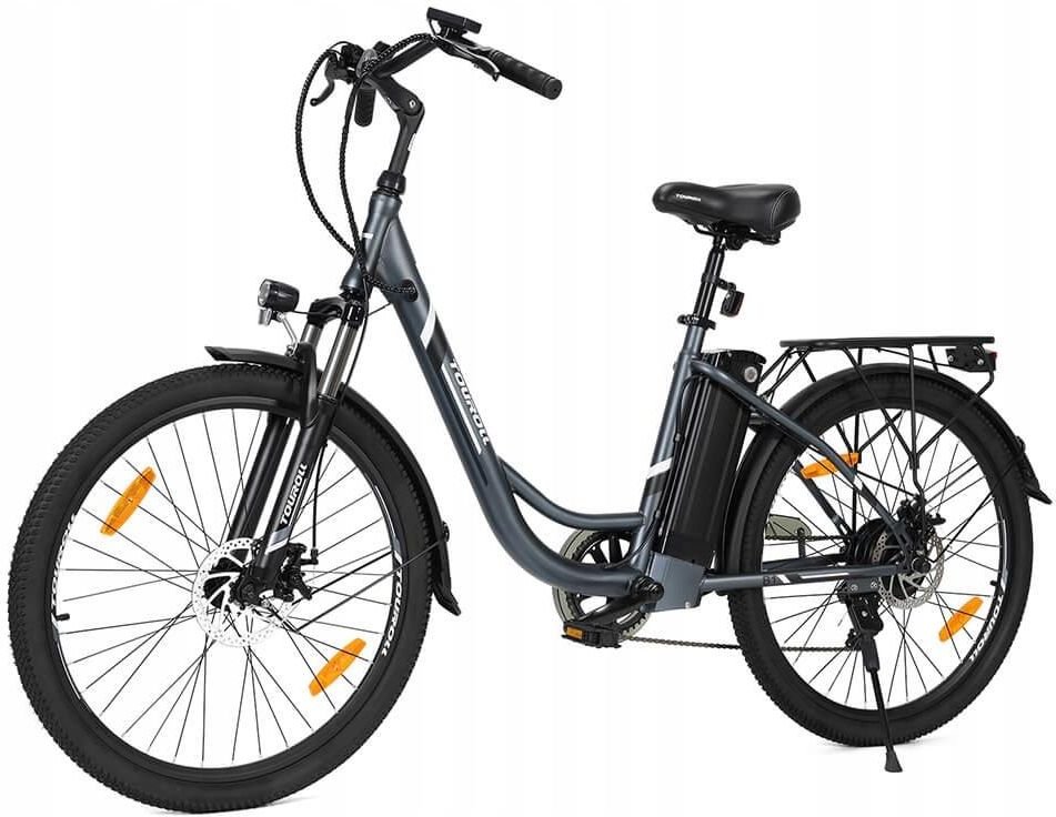 Touroll B1 Rower Elektryczny Miejski Niebieski 26" 2024