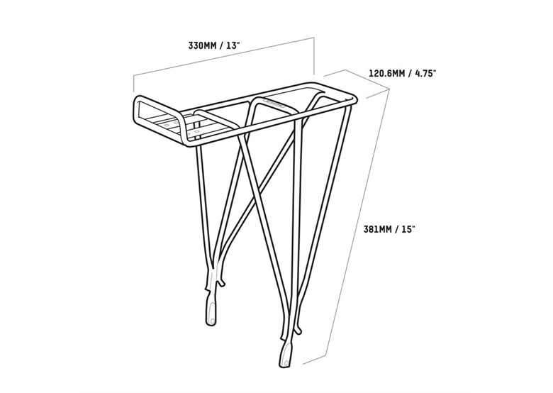 Bagażnik rowerowy tylny BLACKBURN EX-1