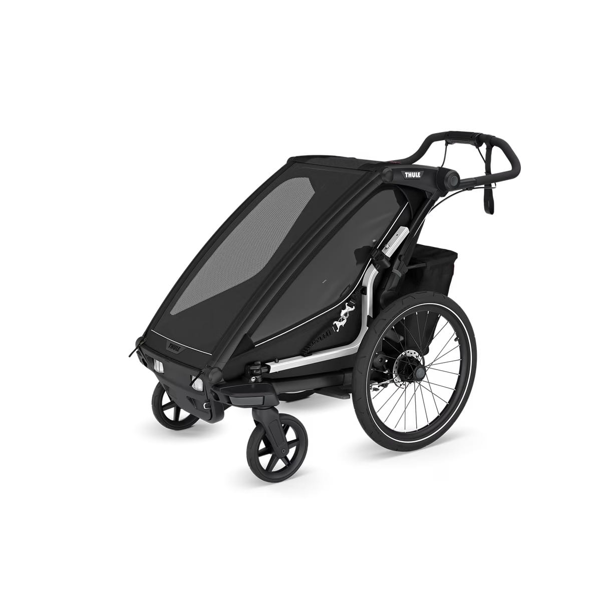 THULE CHARIOT SPORT 2 SINGLE przyczepka rowerowa | Black