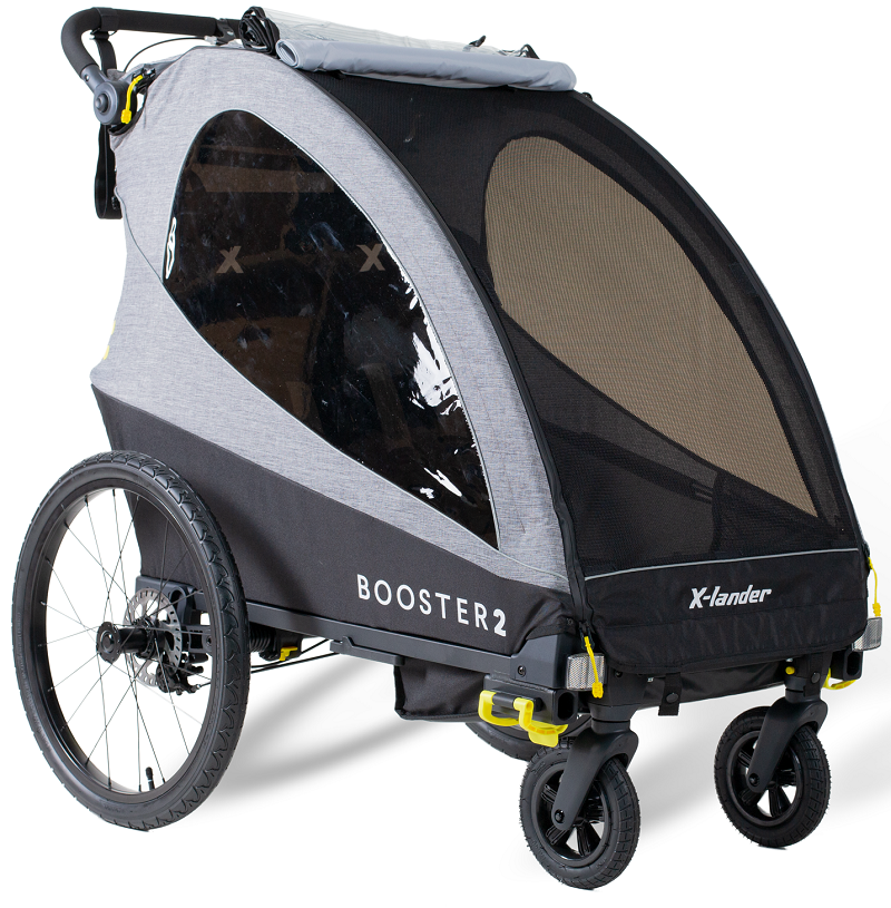 X-LANDER BOOSTER 2 podwójna przyczepka rowerowa