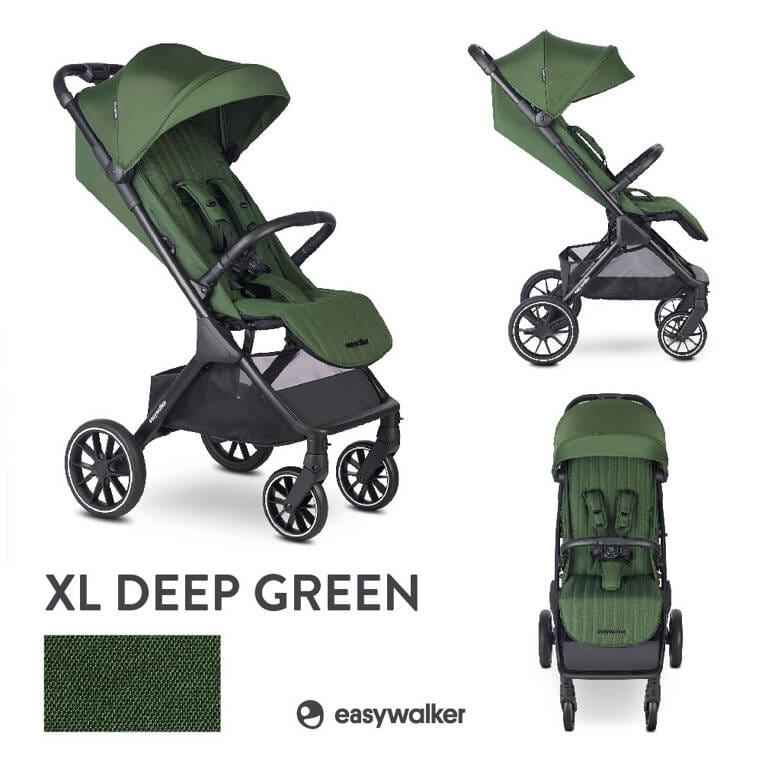 EASYWALKER JACKEY2 XL wózek spacerowy  | Deep Green