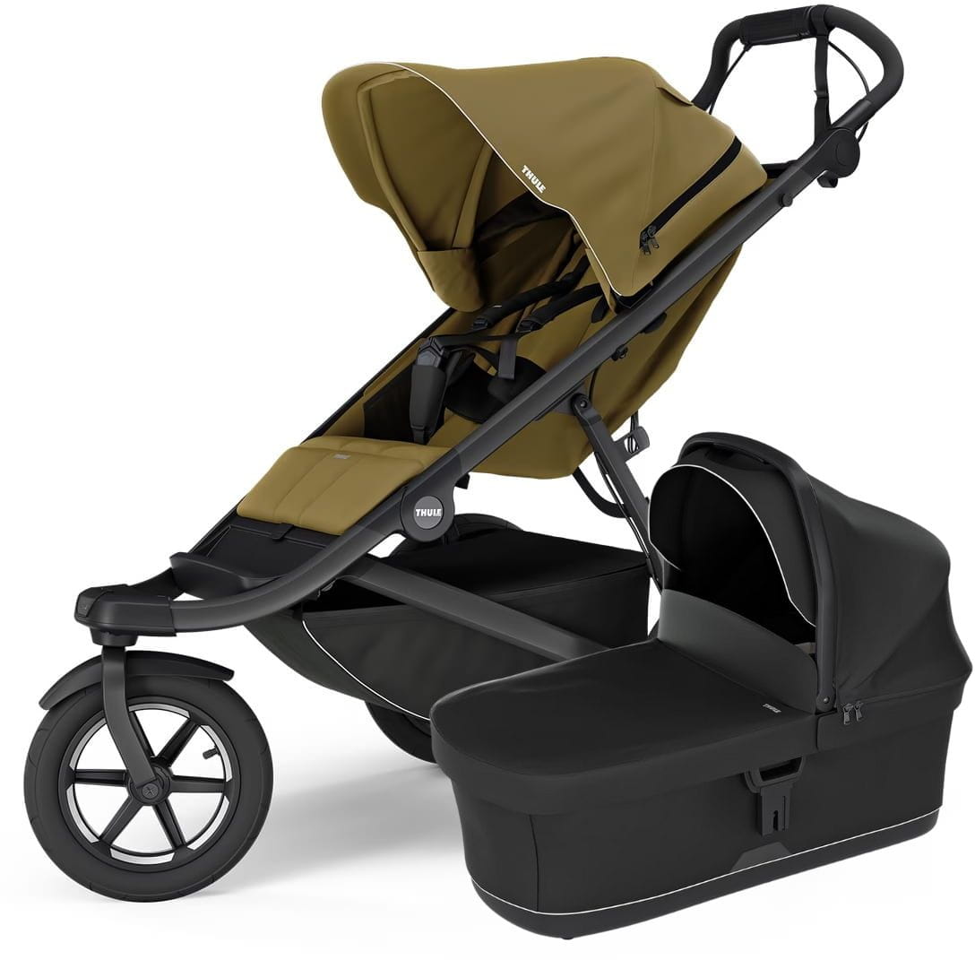 THULE URBAN GLIDE 3 wózek dziecięcy 2w1 | Nutria Green