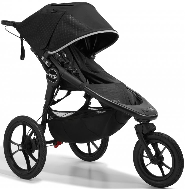 BABY JOGGER SUMMIT X3 terenowy wózek spacerowy | Midnight Black