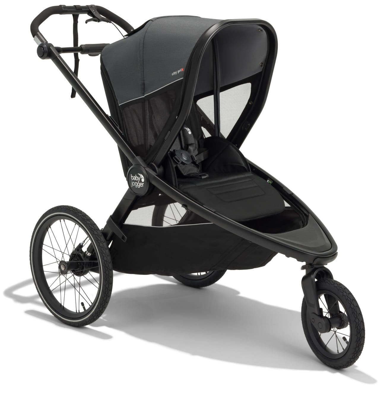 BABY JOGGER CITY PRIX wózek biegowy / przyczepka  | Ambition Black