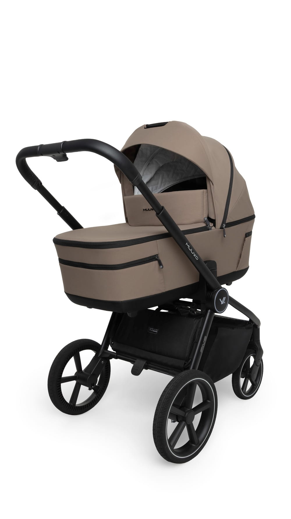 MUUVO FIVE wózek głęboko spacerowy 2w1 | Mokka