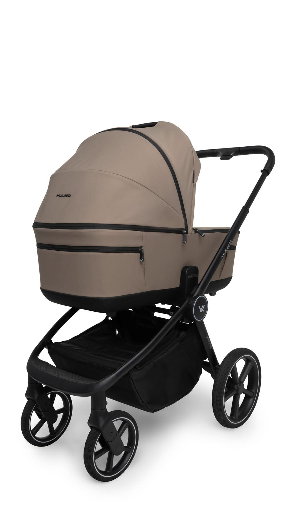 MUUVO FIVE wózek głęboko spacerowy 2w1 | Mokka