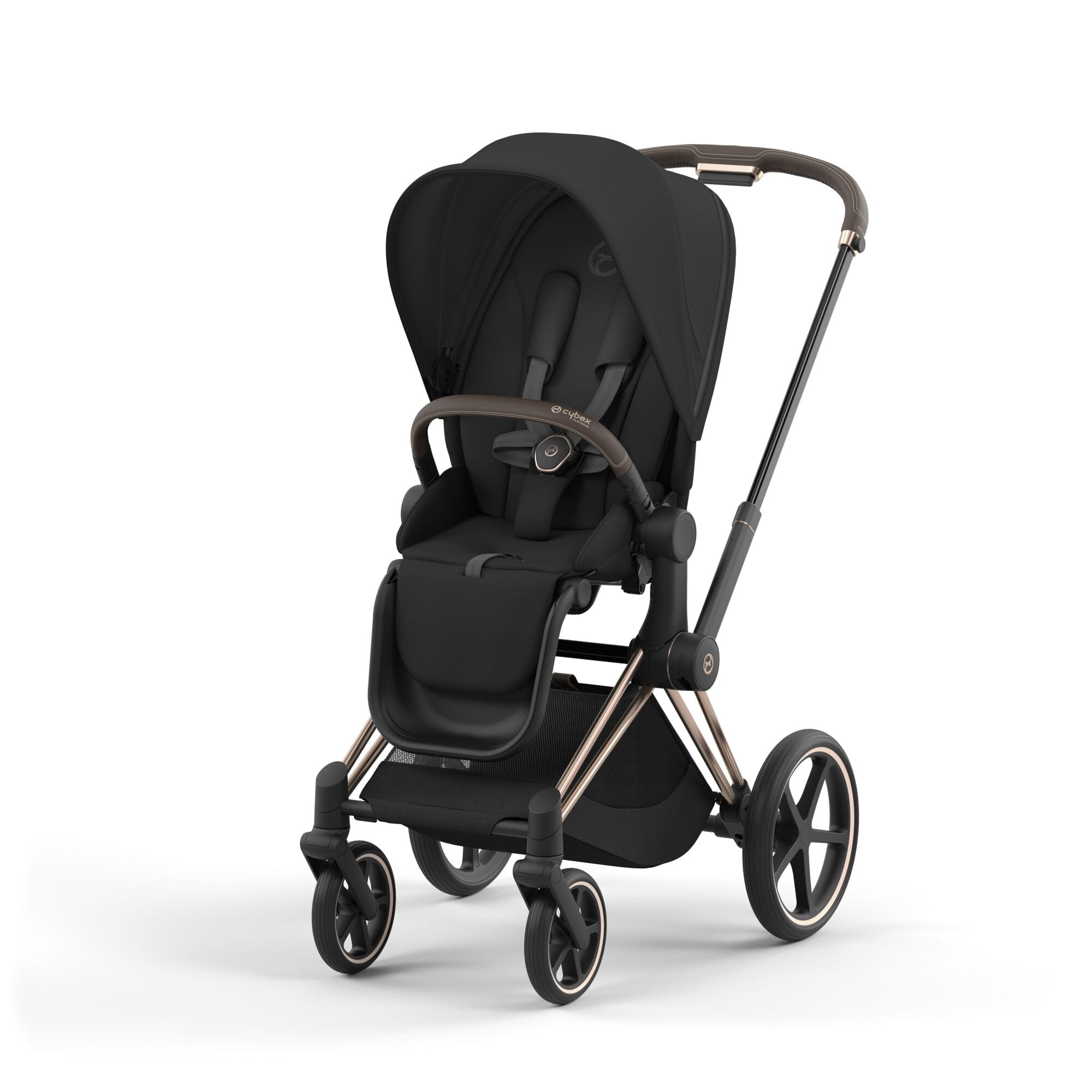 CYBEX PRIAM 4.0 wózek dziecięcy 2w1 | Sepia Black / Rosegold