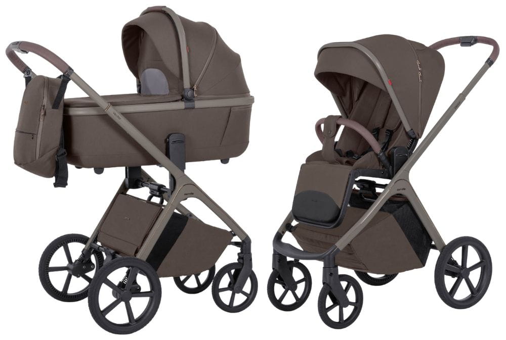 CARRELLO VECTOR CRL-6550 wózek dziecięcy 2w1 |  Coffe Beige