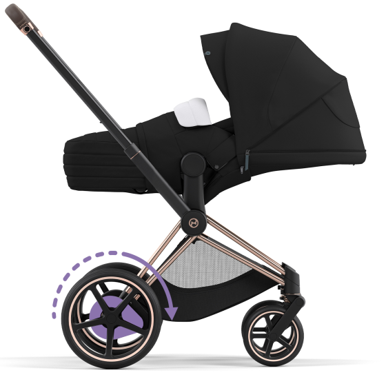 CYBEX e-PRIAM 4.0 elektryczny wózek dziecięcy 2w1 | zestaw z gondolą LUX