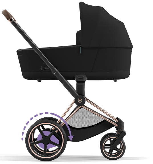 CYBEX e-PRIAM 4.0 elektryczny wózek dziecięcy 2w1 | zestaw z gondolą LUX