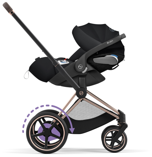 CYBEX e-PRIAM 4.0 elektryczny wózek dziecięcy 2w1 | zestaw z gondolą LUX