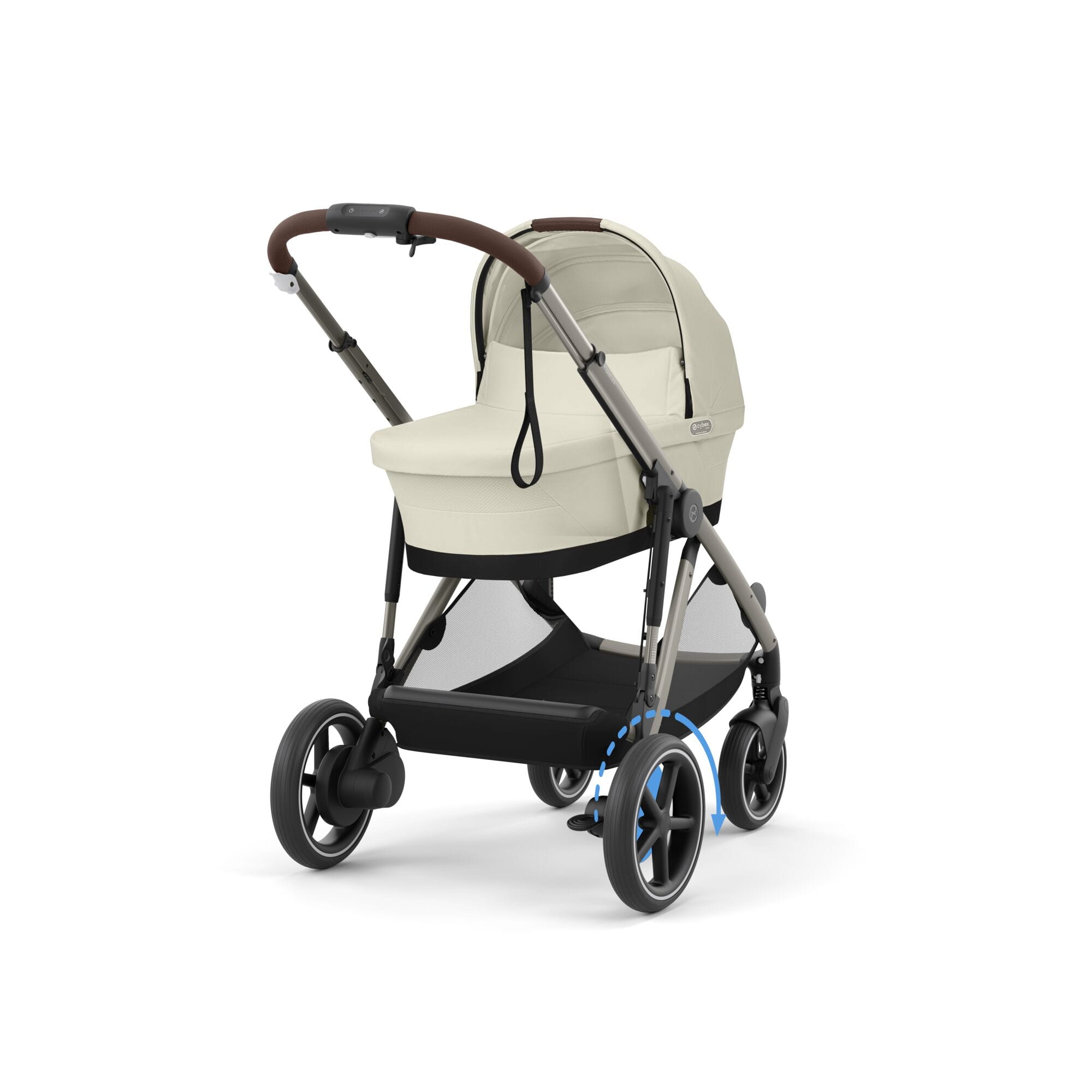 CYBEX e-Gazelle S elektryczny wózek 2w1 | Seashell Beige