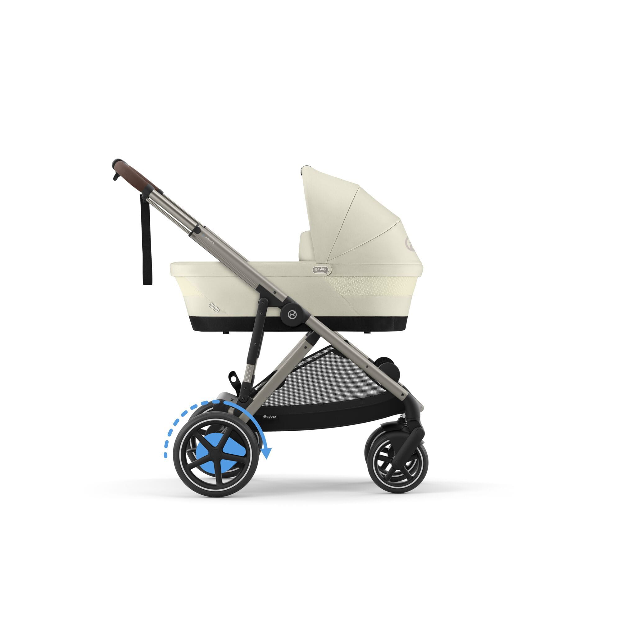 CYBEX e-Gazelle S elektryczny wózek 2w1 | Seashell Beige