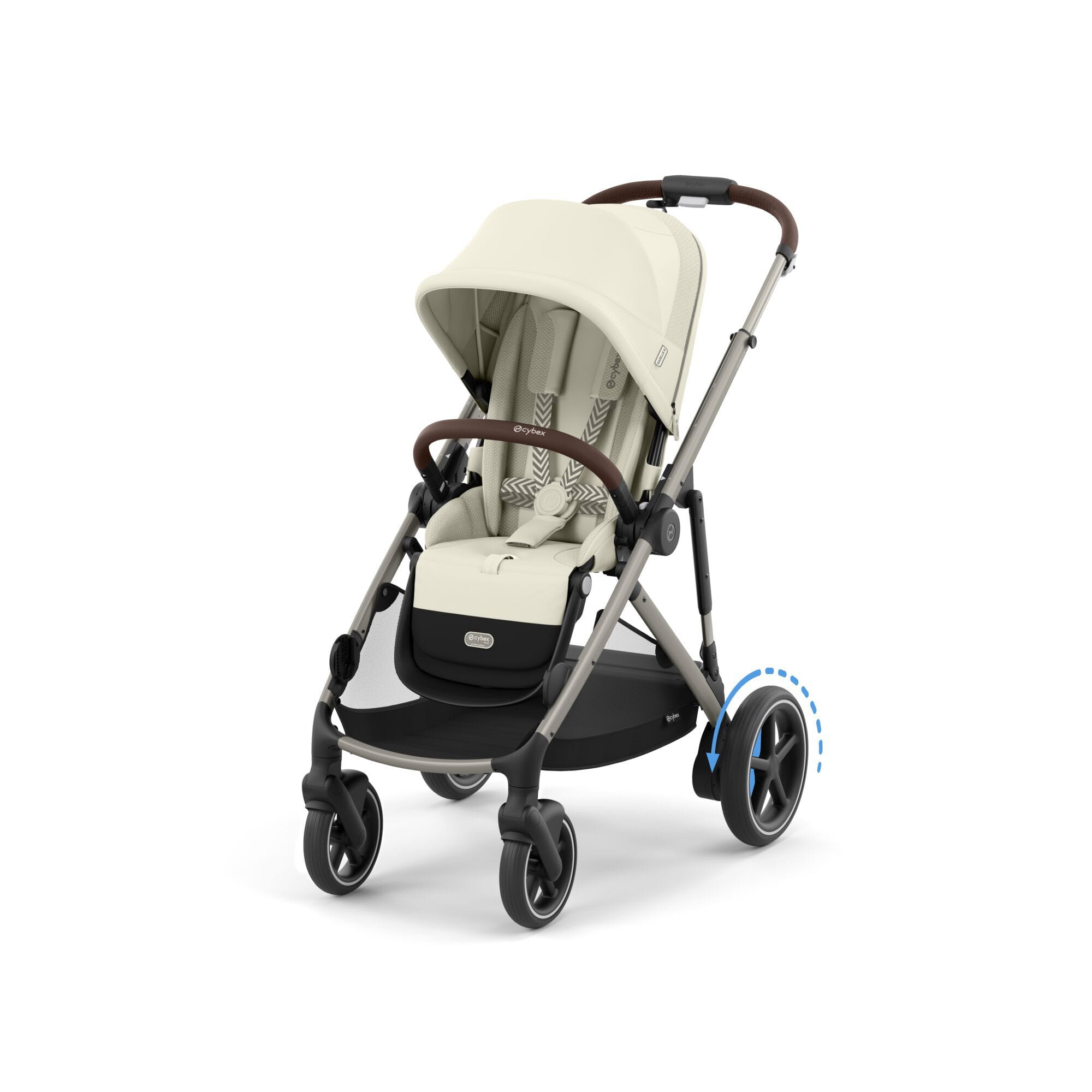 CYBEX e-Gazelle S elektryczny wózek 2w1 | Seashell Beige