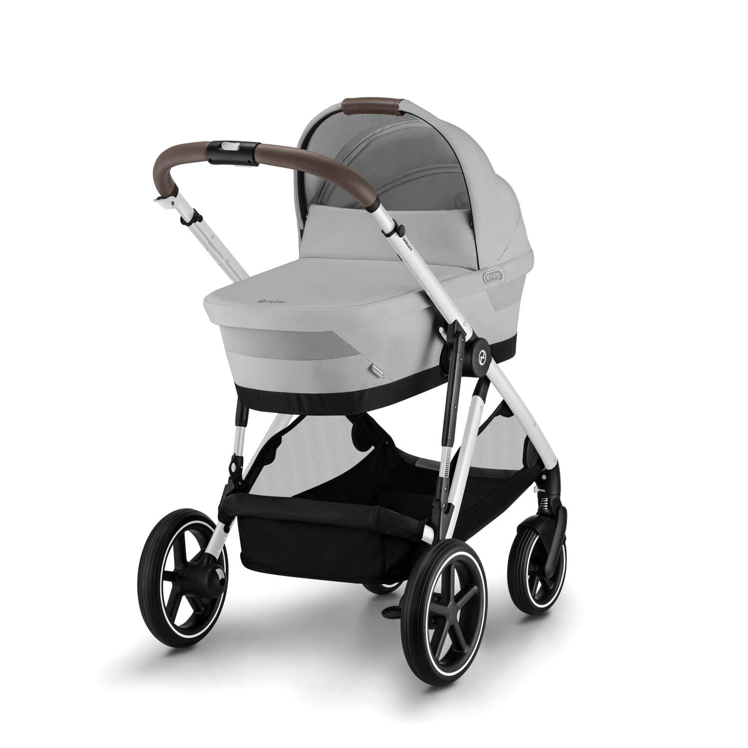 CYBEX Gazelle S bliźniaczy wózek głęboko spacerowy 2w1 | Lava Grey