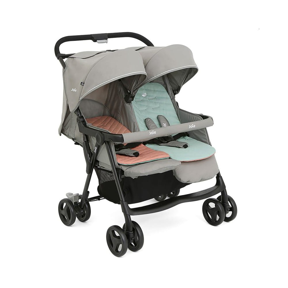 JOIE AIRE TWIN bliźniaczy wózek spacerowy | Nectar Mineral