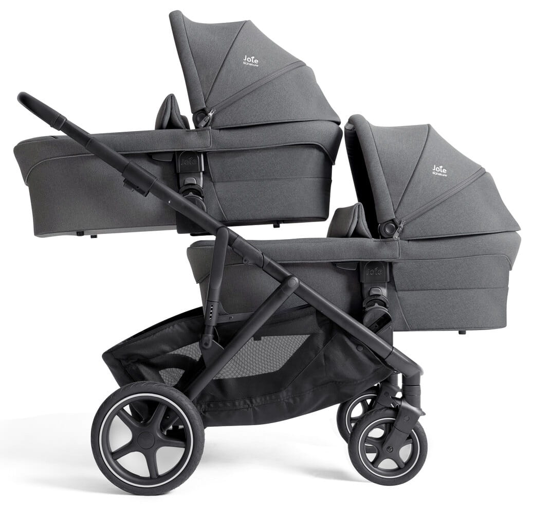 JOIE Signature VERSITI wózek bliźniaczy 2w1 | Ebony