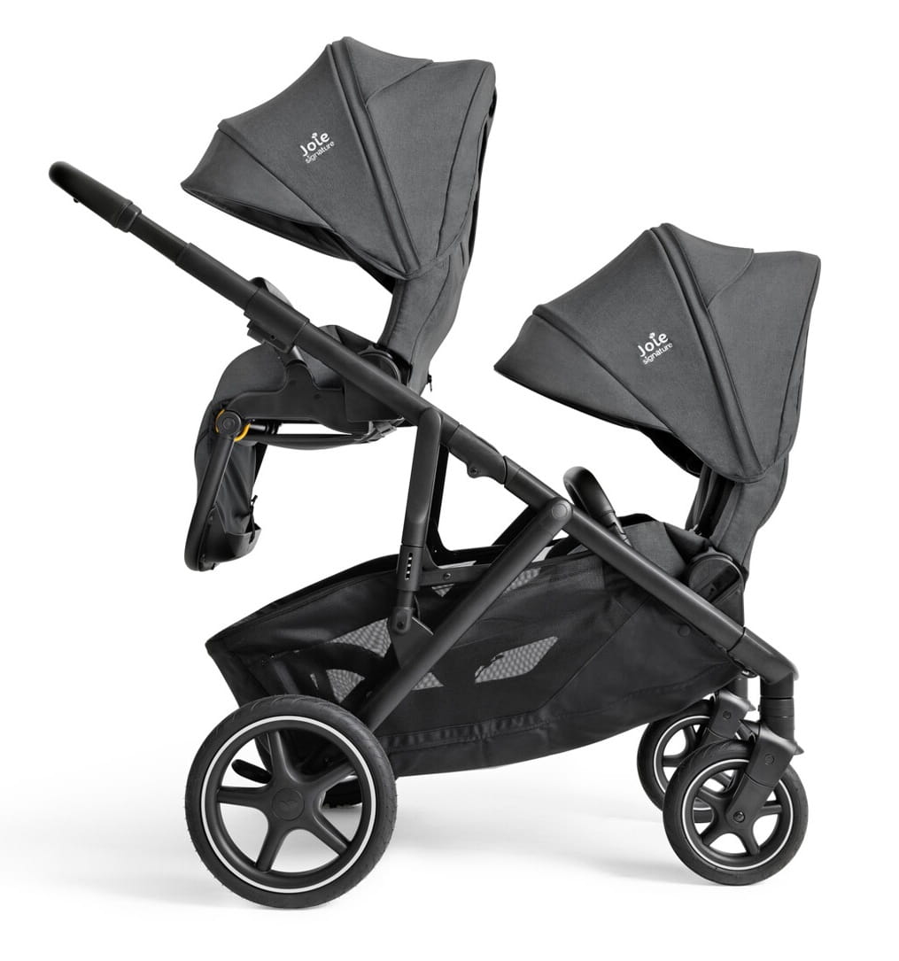 JOIE Signature VERSITI wózek bliźniaczy 2w1 | Ebony