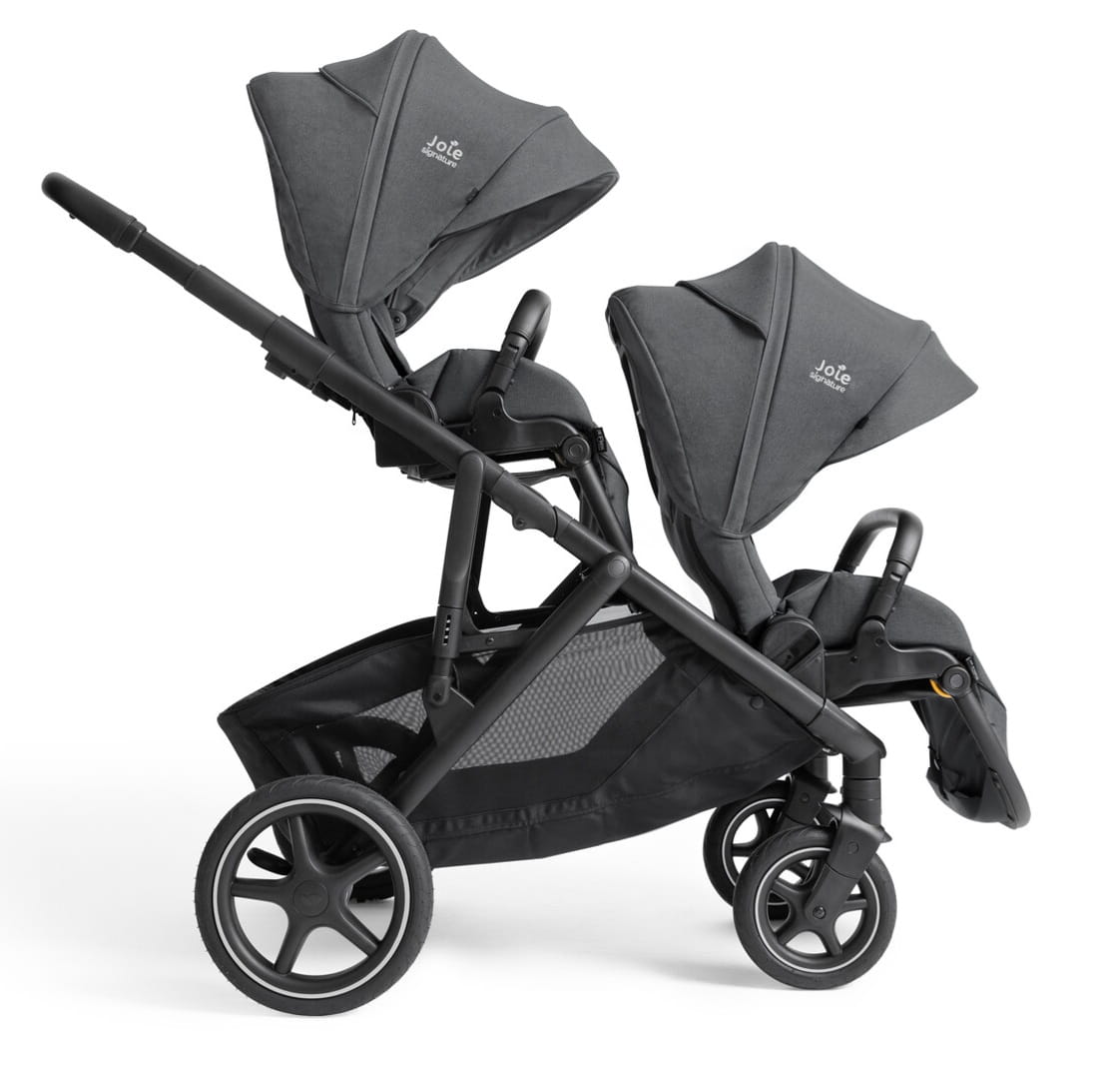 JOIE Signature VERSITI wózek bliźniaczy 2w1 | Ebony