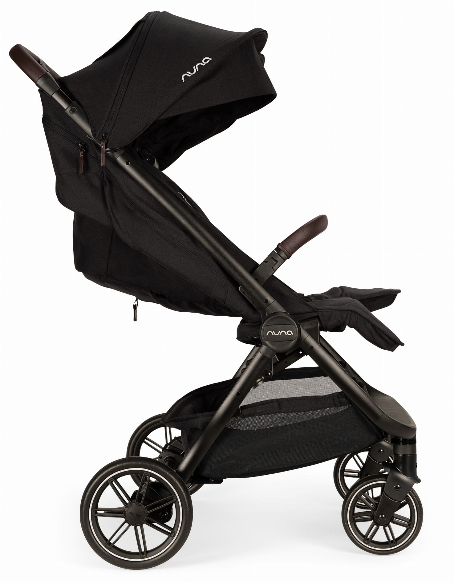 NUNA TRVL DUBL podwójny wózek spacerowy | Caviar