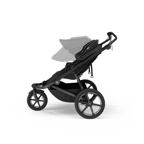 THULE URBAN GLIDE 3 DOUBLE bliźniaczy wózek do biegania | Black