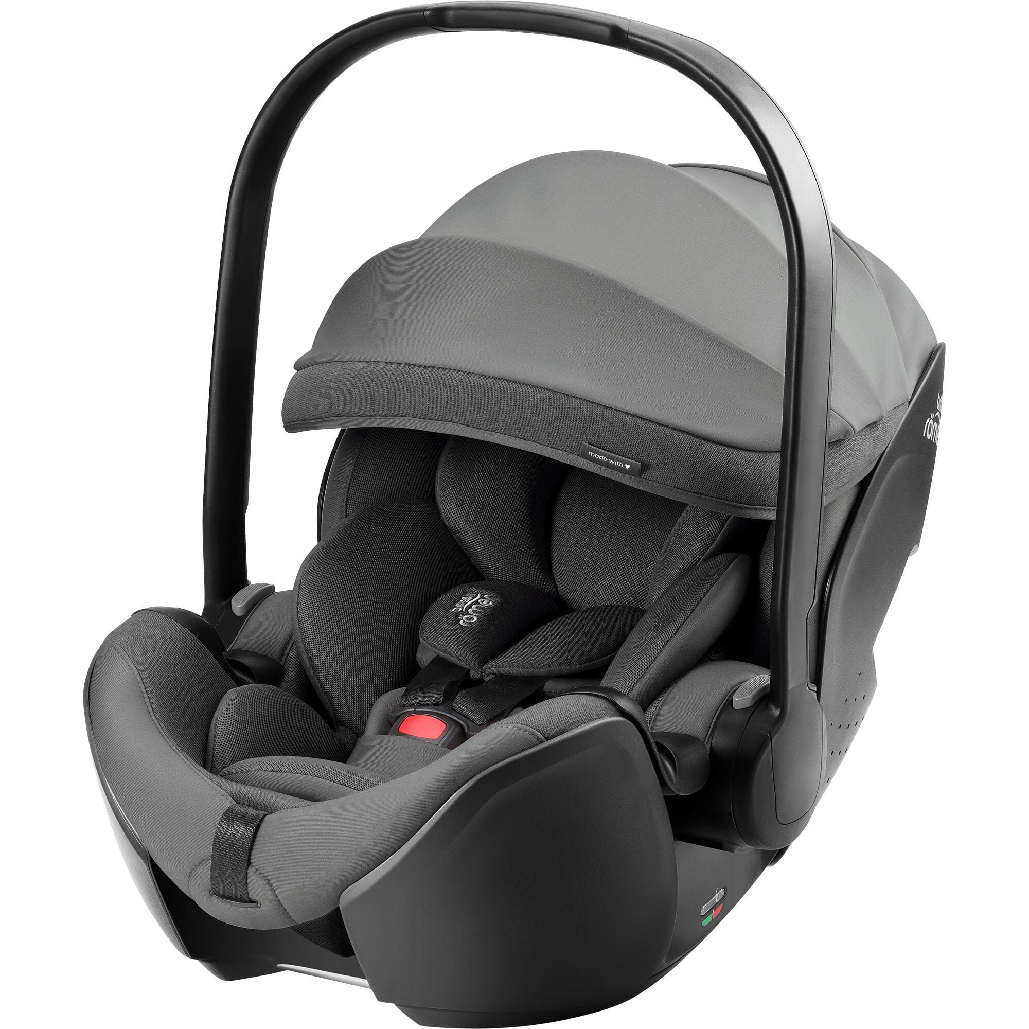 Britax Romer BABY-SAFE PRO fotelik dla noworodka | kolekcja 2025 | Mineral Grey | Baza ISOFIX