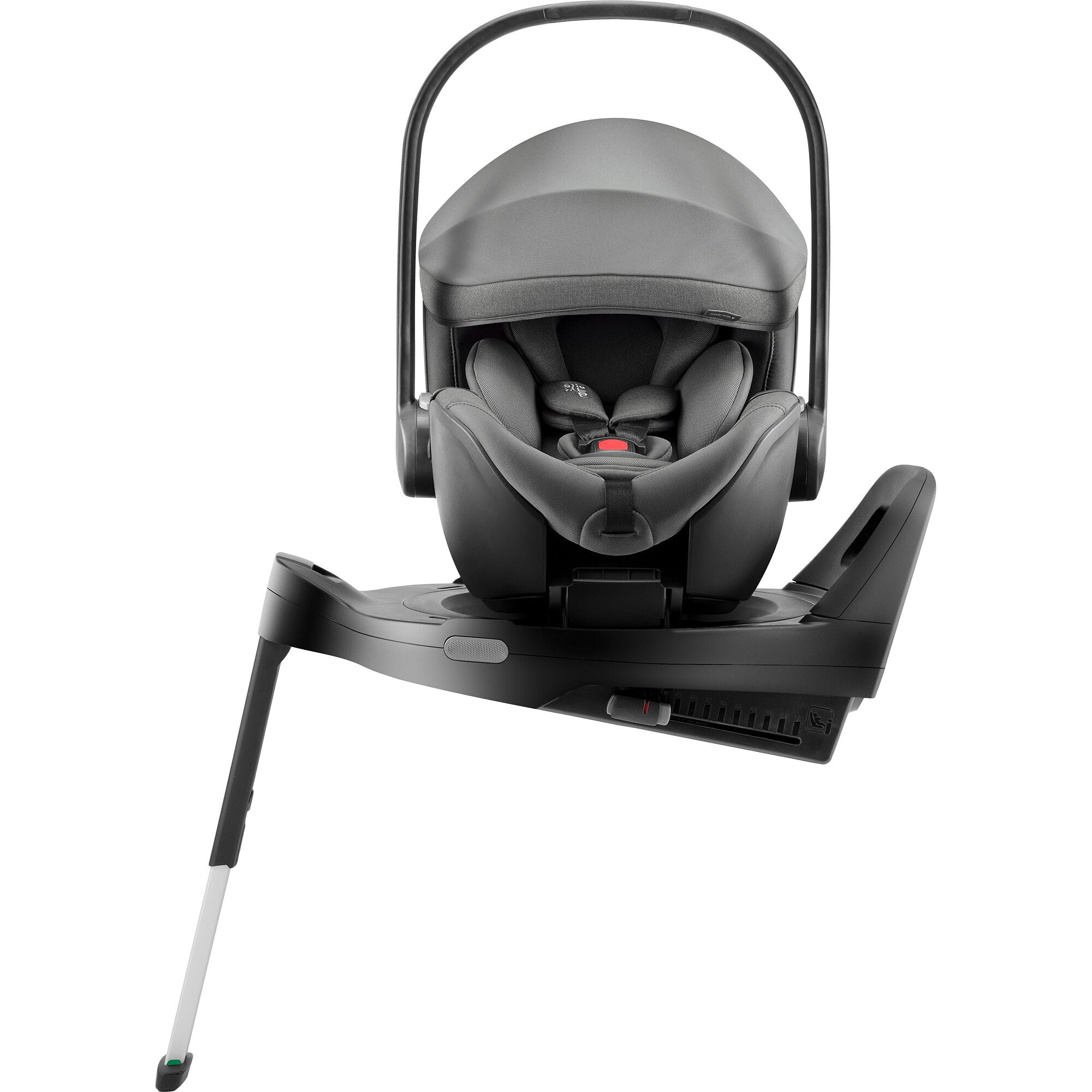 Britax Romer BABY-SAFE PRO fotelik dla noworodka | kolekcja 2025 | Mineral Grey | Baza ISOFIX