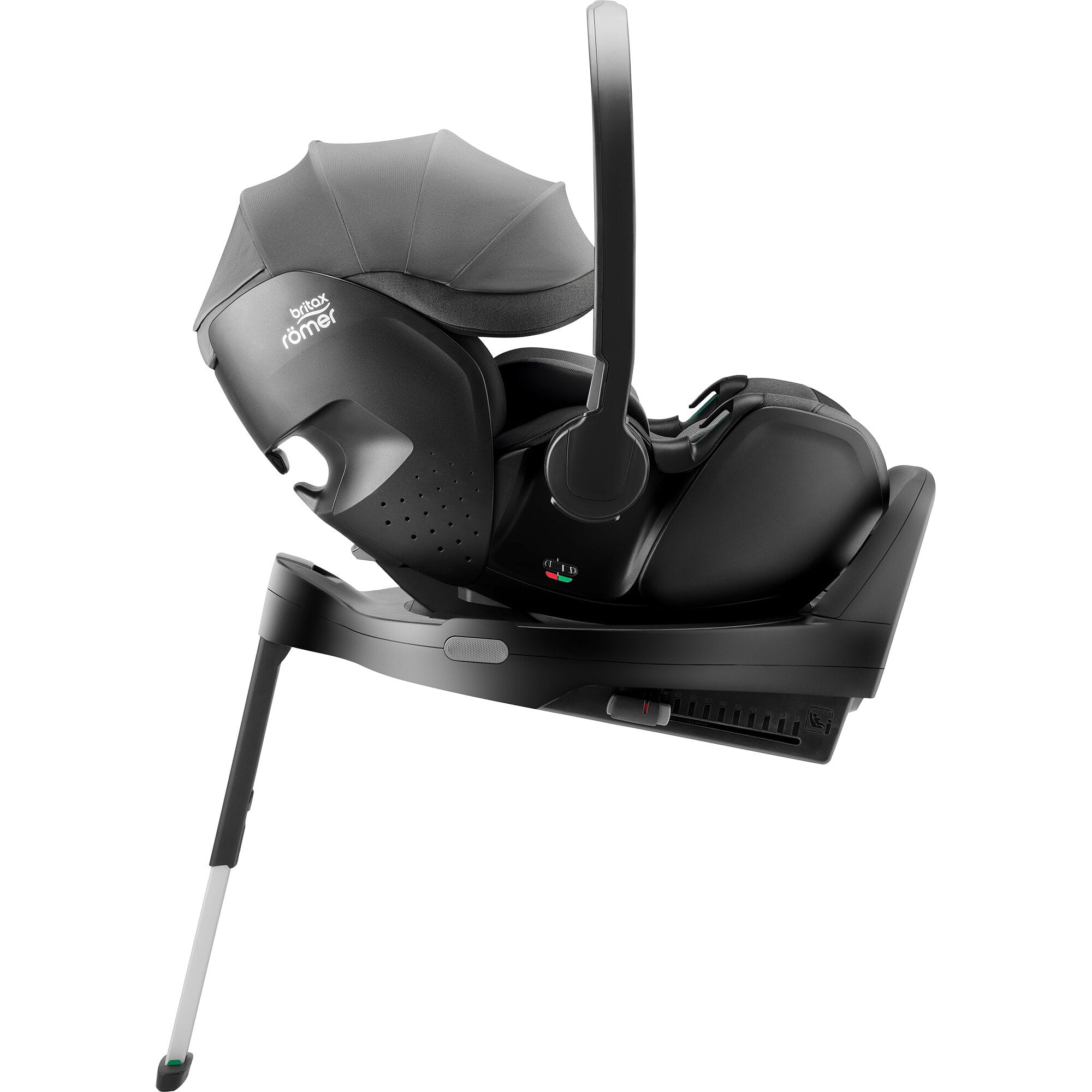 Britax Romer BABY-SAFE PRO fotelik dla noworodka | kolekcja 2025 | Mineral Grey | Baza ISOFIX
