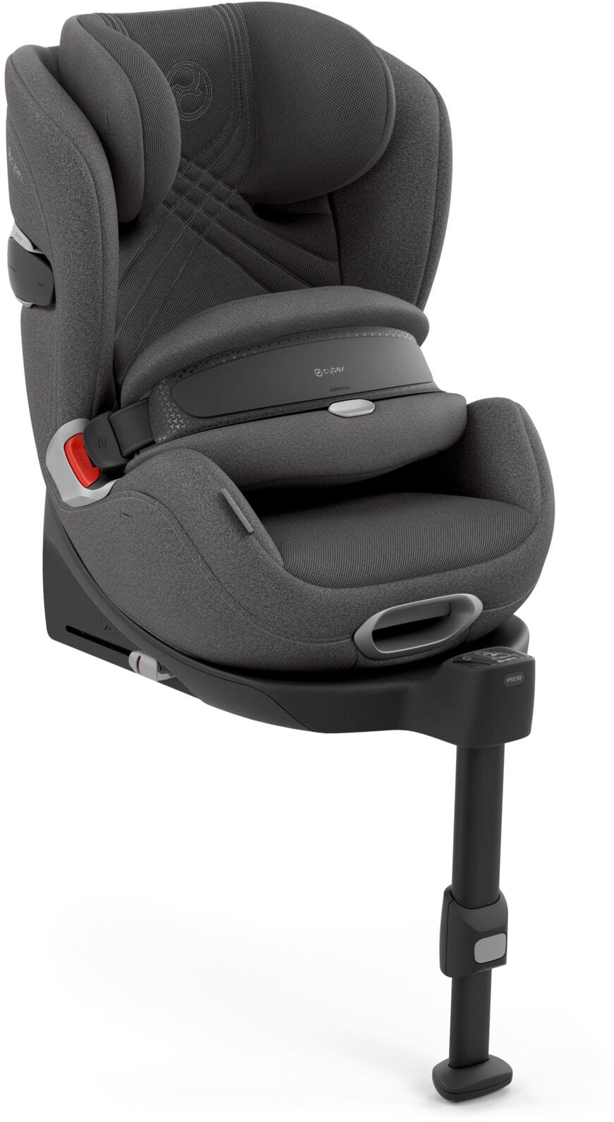 CYBEX ANORIS T2 I-SIZE fotelik z poduszką powietrzną 76 - 125 cm | Mirage Grey Plus