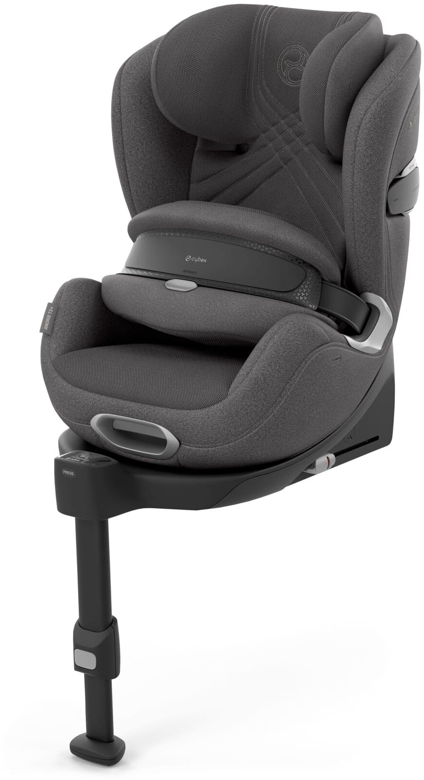 CYBEX ANORIS T2 I-SIZE fotelik z poduszką powietrzną 76 - 125 cm | Mirage Grey Plus