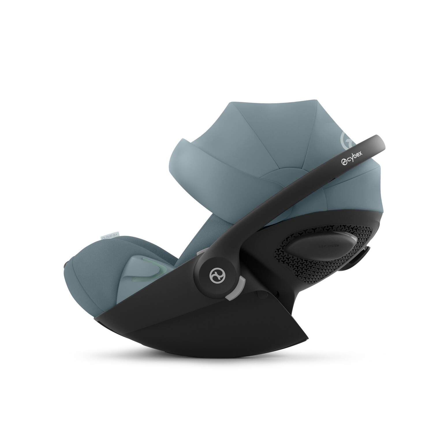 CYBEX fotelik dla noworodka Cloud G i-Size | Stormy Blue Plus | Baza ISOFIX