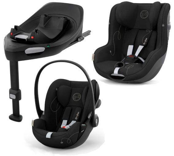 CYBEX zestaw 2w1 | fotelik Cloud G i-Size, Sirona G i-Size, baza ISOFIX Base G