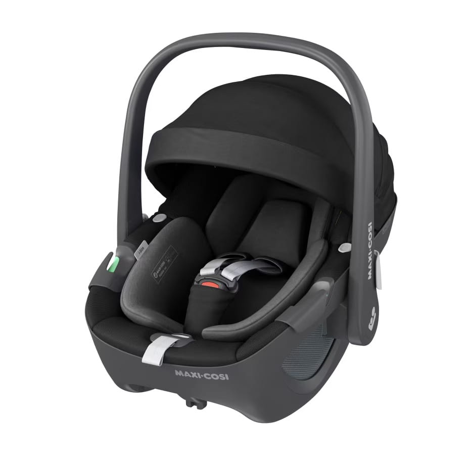 MAXI-COSI PEBBLE 360 fotelik dla noworodka 40-83 cm | Essential Black | baza ISOFIX FamilyFix 360