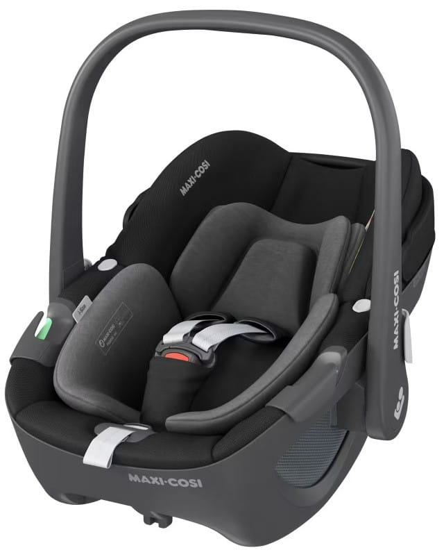 MAXI-COSI PEBBLE 360 fotelik dla noworodka 40-83 cm | Essential Black | baza ISOFIX FamilyFix 360