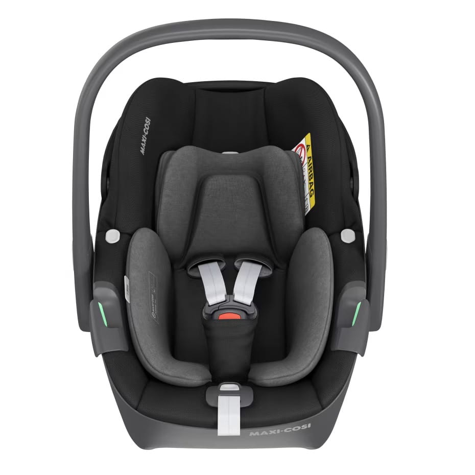 MAXI-COSI PEBBLE 360 fotelik dla noworodka 40-83 cm | Essential Black | baza ISOFIX FamilyFix 360