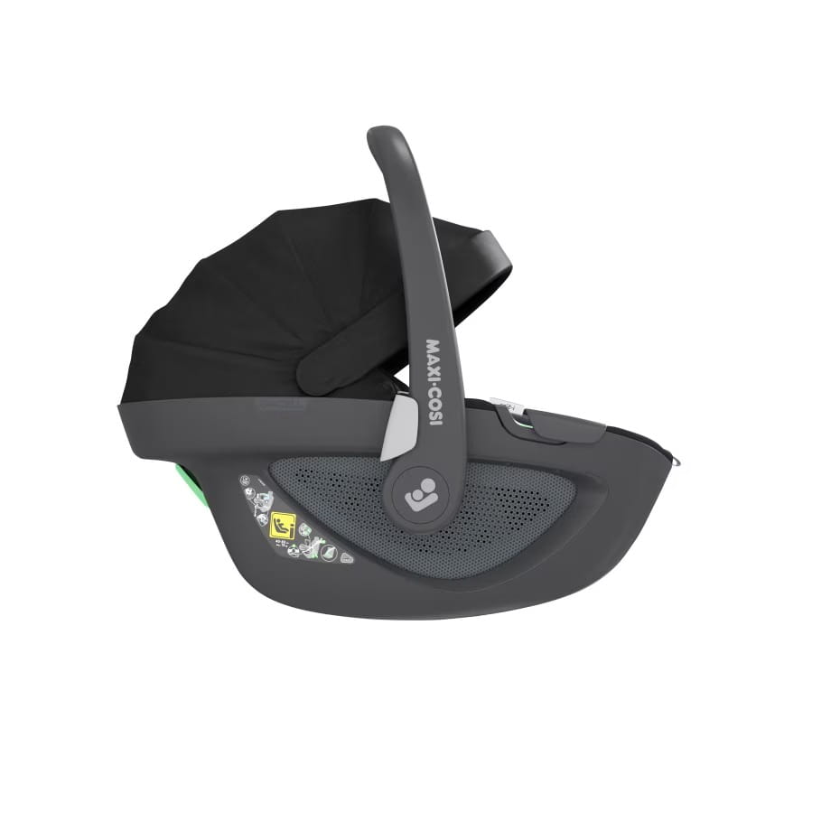 MAXI-COSI PEBBLE 360 fotelik dla noworodka 40-83 cm | Essential Black | baza ISOFIX FamilyFix 360