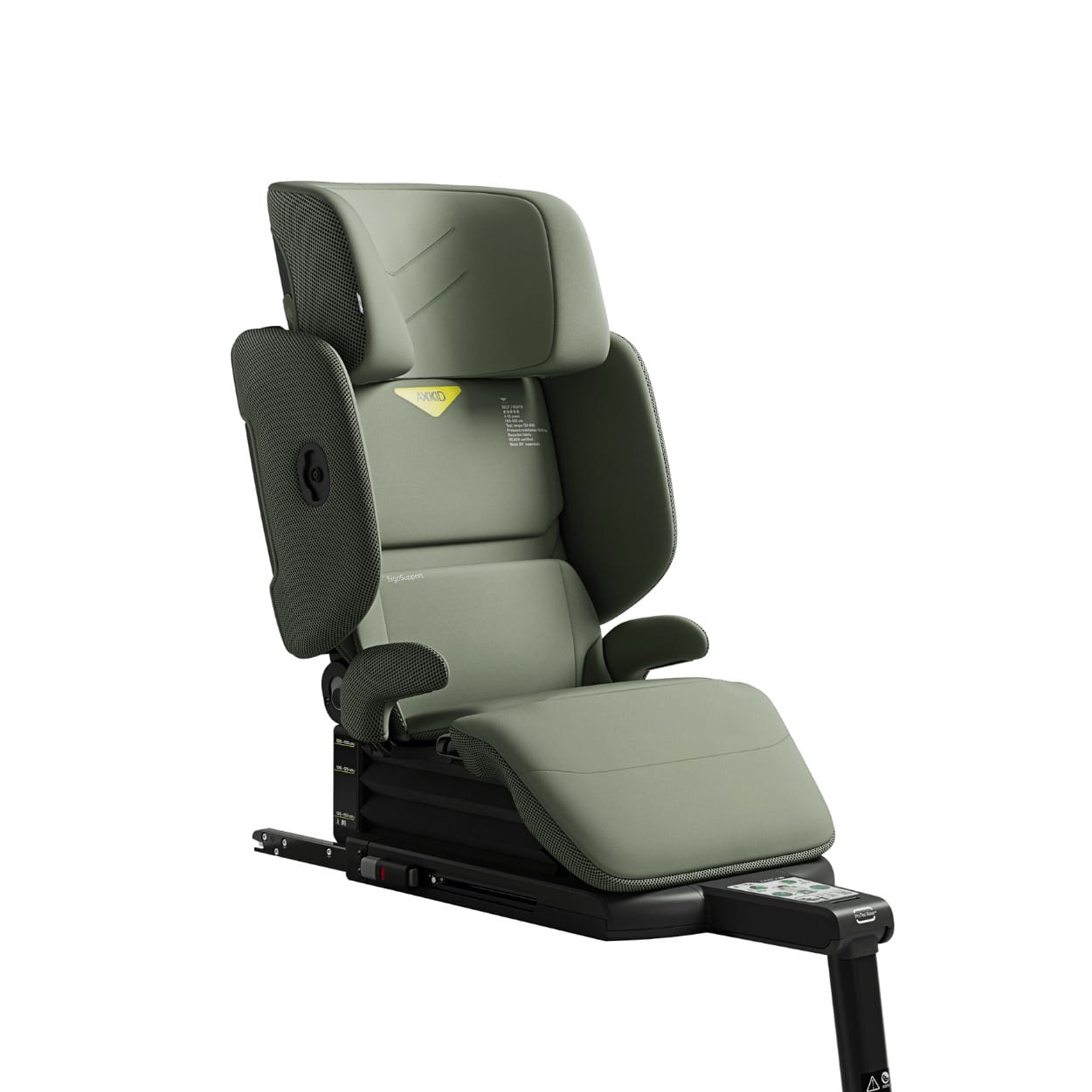 AXKID UP fotelik 100-150 cm | Nordic Bloom Green + zestaw akcesoriów