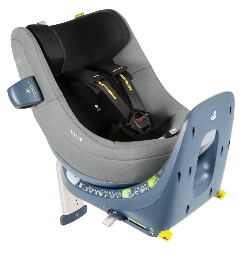 Swandoo Marie 3 fotelik obrotowy 40-105 cm | Seasame Grey