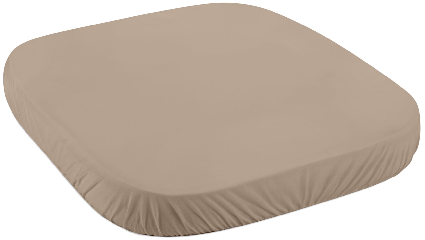 WALDIN prześcieradło bawełniane 73 x 73 cm | 7w1 | Brązowe