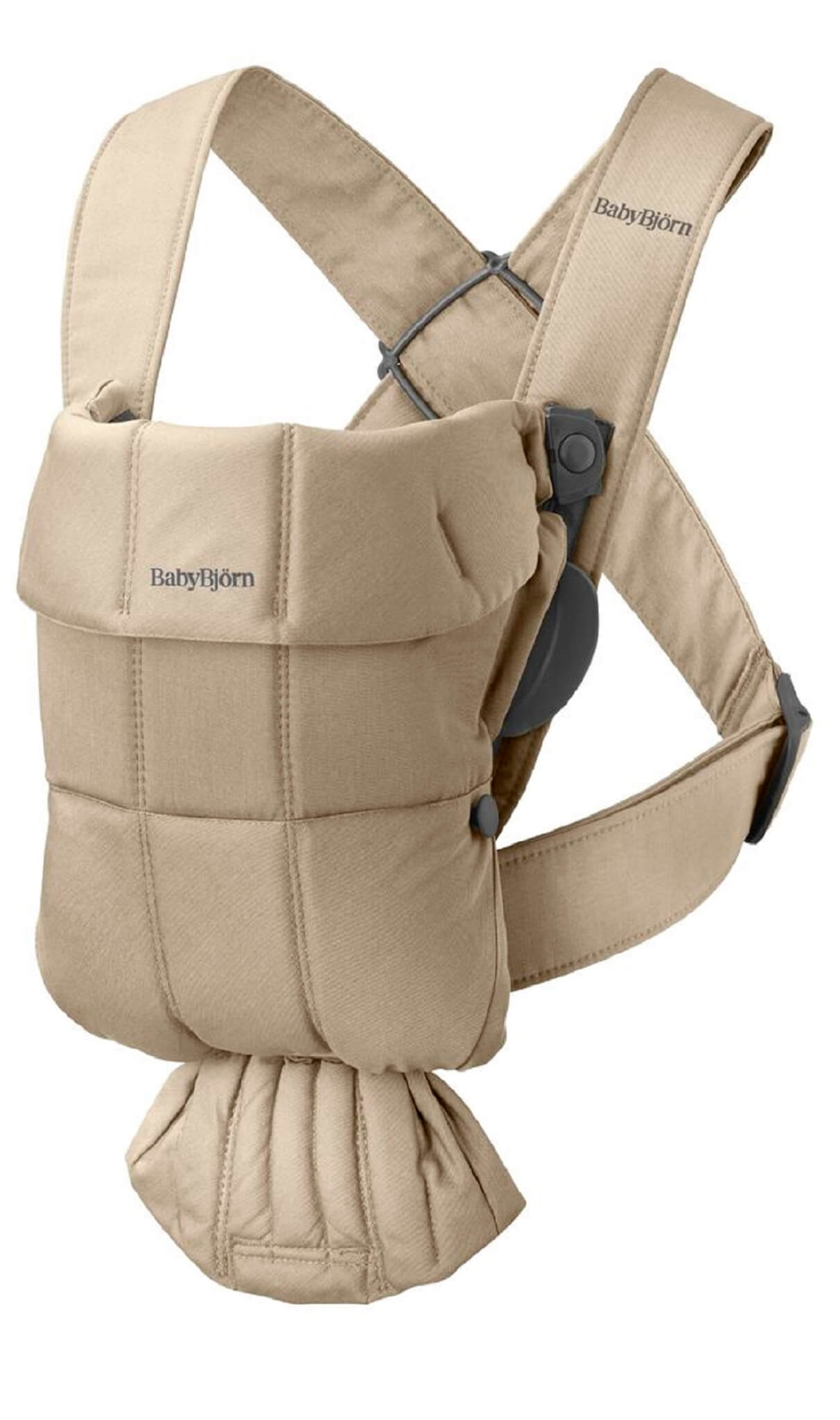 BABYBJORN MINI WOVEN nosidełko dla dzieci  | Beżowy