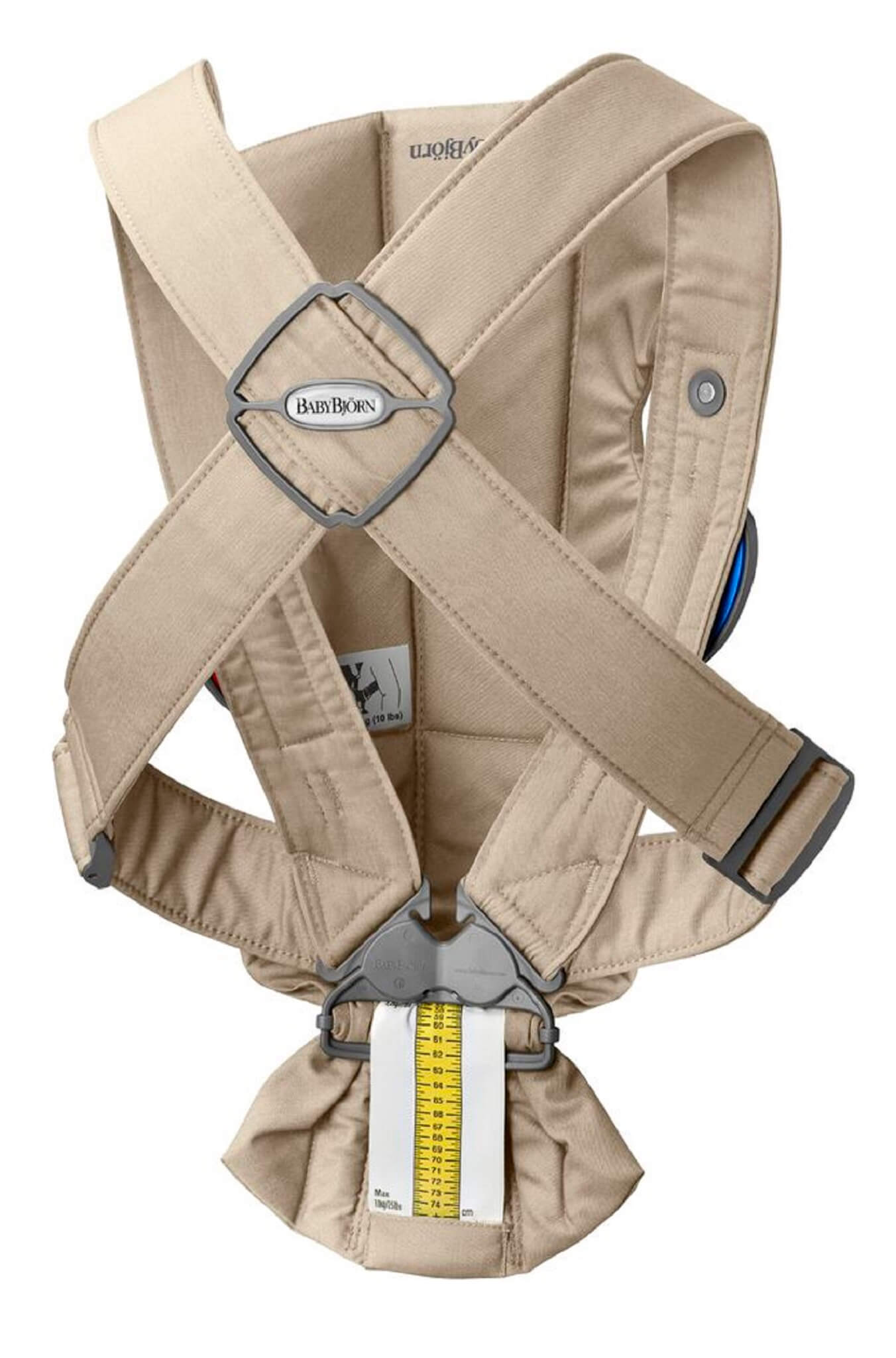 BABYBJORN MINI WOVEN nosidełko dla dzieci  | Beżowy
