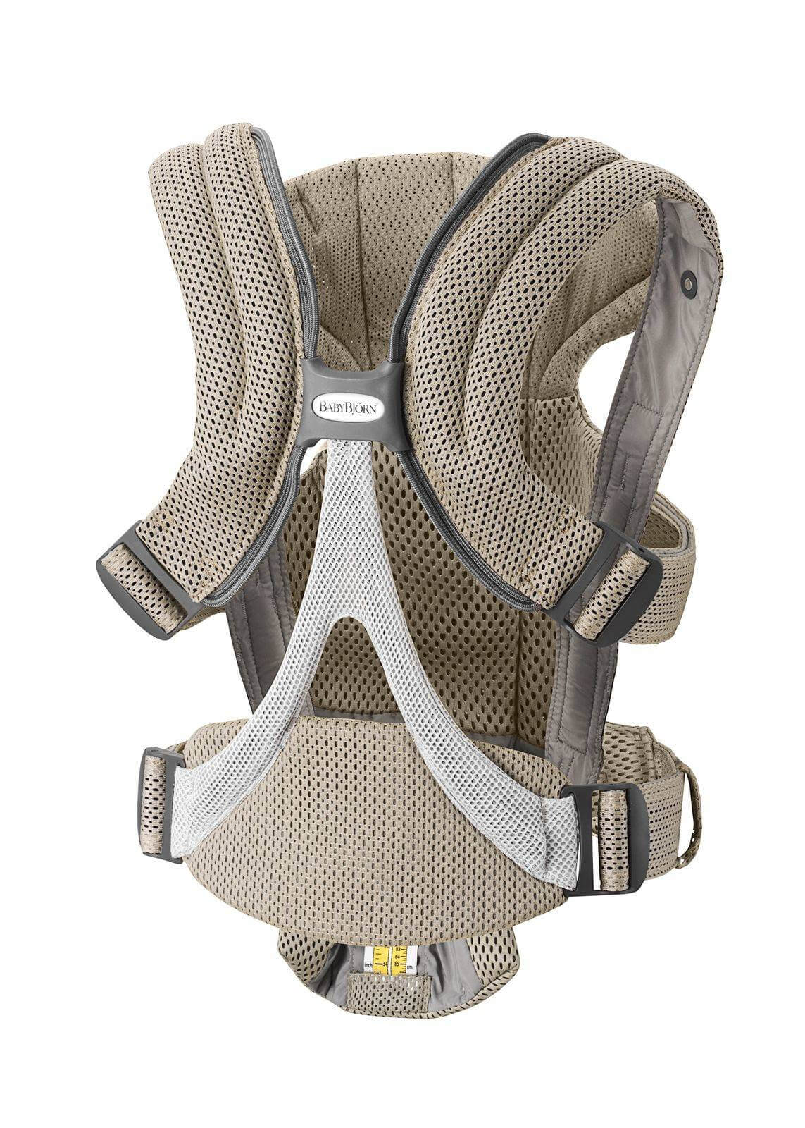 BABYBJORN MOVE 3D MESH nosidełko dziecięce | Szary Beż
