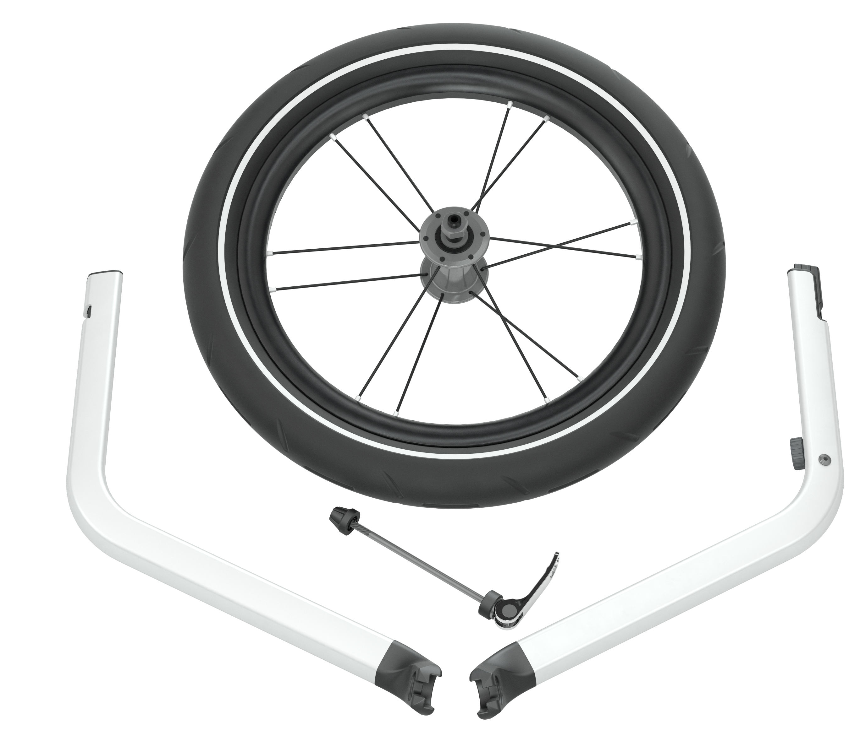 THULE CHARIOT JOGGING KIT 2 zestaw biegowy do przyczepek