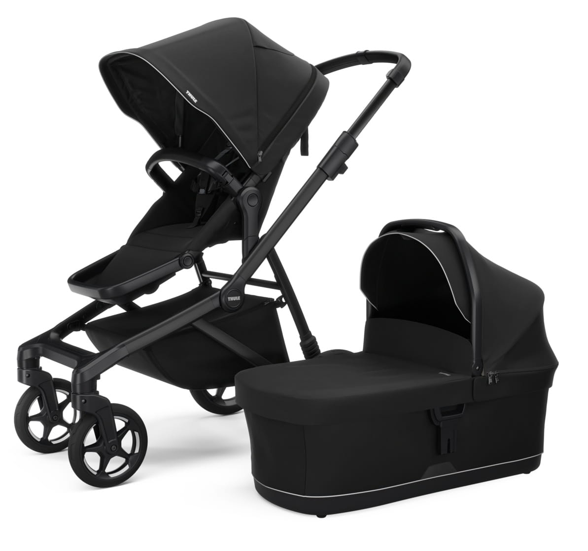 THULE SLEEK 2 wózek dziecięcy 2w1 | Black