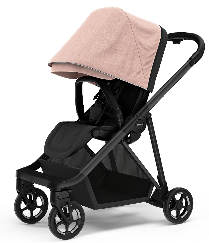 THULE SHINE wózek dziecięcy 2w1 | Misty Rose on Black