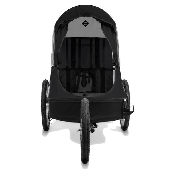 WIKE LARGE 3w1 przyczepka rowerowa dla niepełnosprawnych czarna